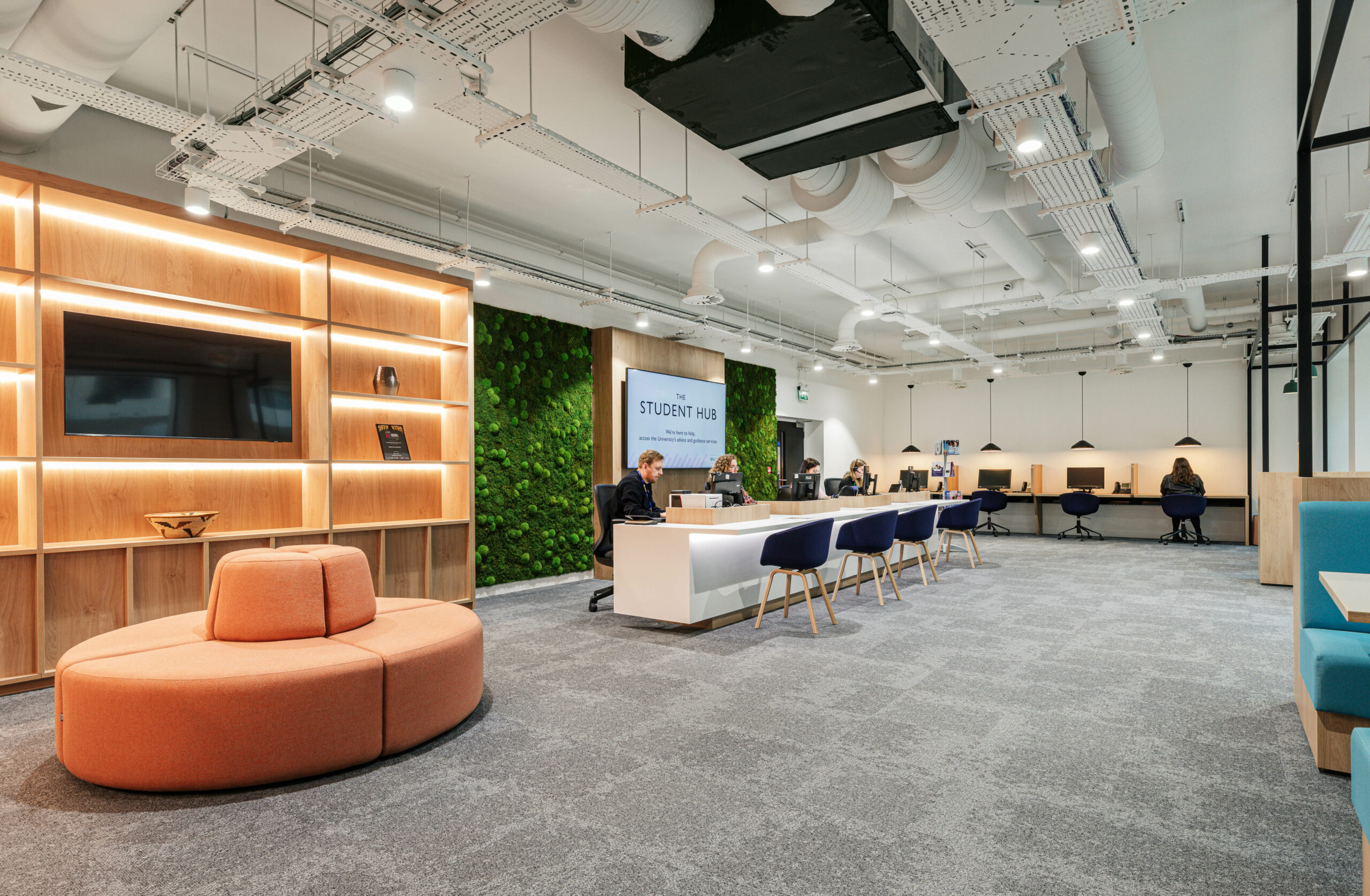 Buckinghamshire New University - New Carpet Tiles - Loughton Direct 