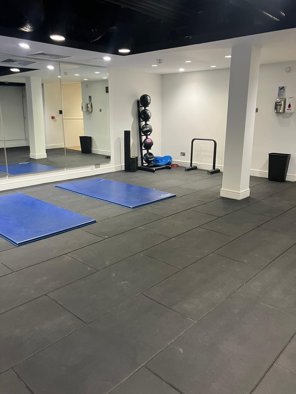Gym Floor Tile - Loughton Contracts