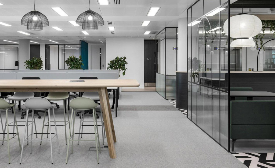 Office Carpet - Canary Wharf - London - Loughton Direct